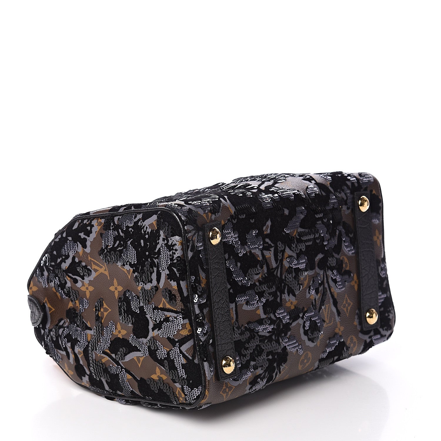 Louis Vuitton Monogram Fleur De Jais Sequins Speedy 30 3 of 8