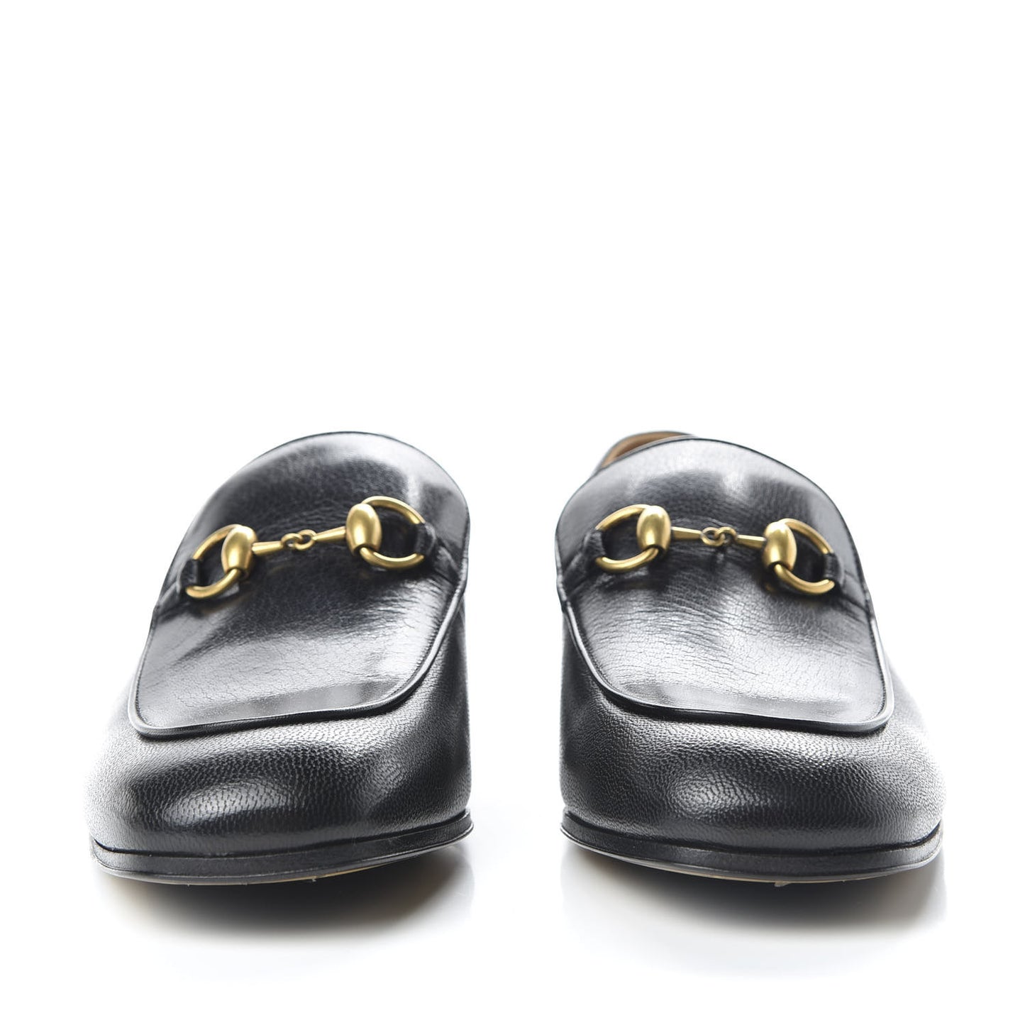 Goatskin Mens Horsebit Loafers 7 Black