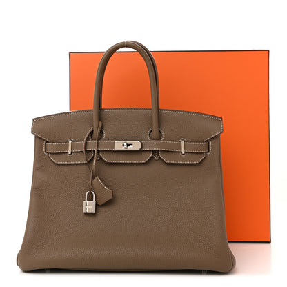Hermes Togo Birkin 35 Etoupe 13 of 20