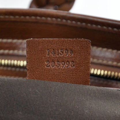 Gucci Canvas Monogram Pelham Tote Brown 9 of 9