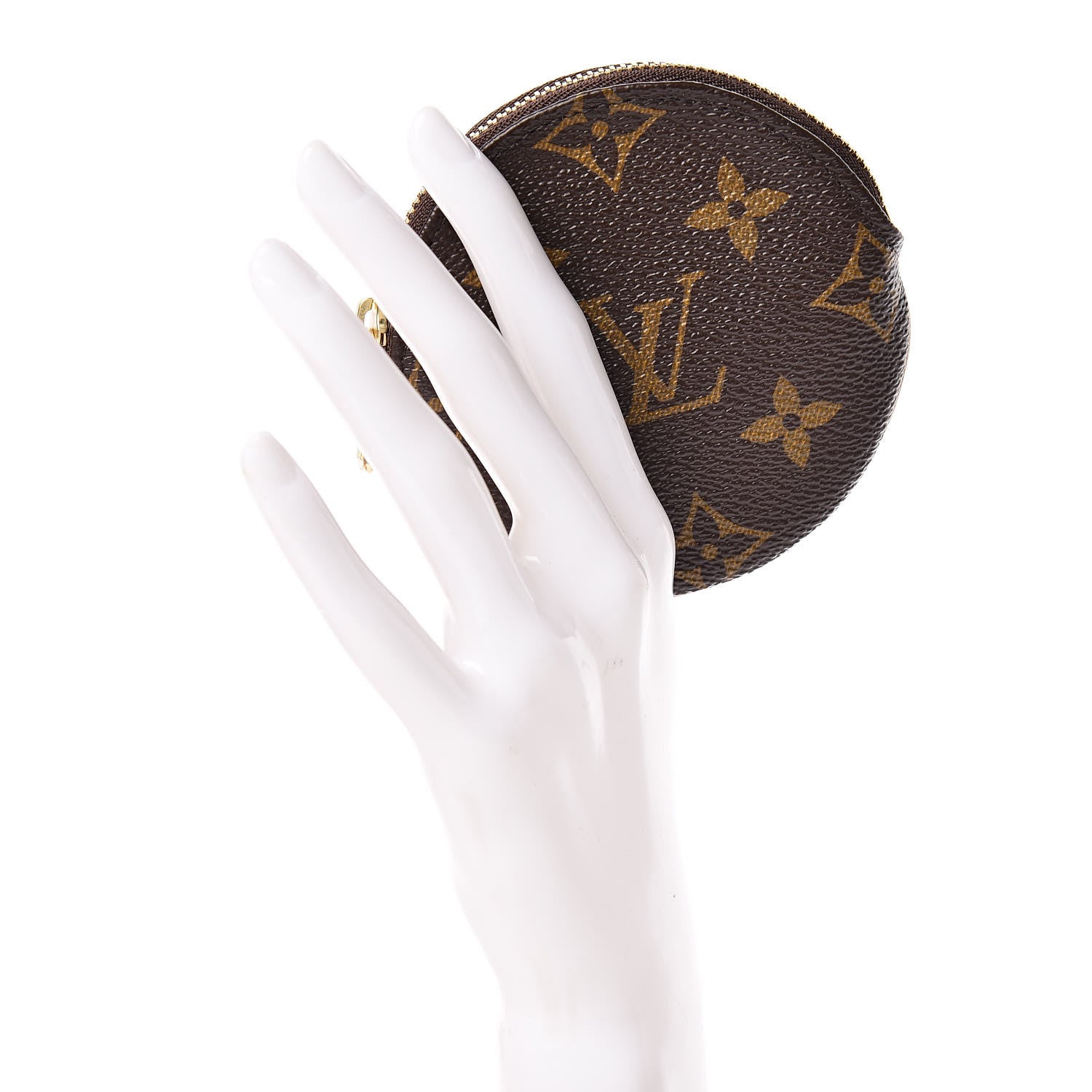Louis Vuitton Monogram Round Coin Purse 2 of 8