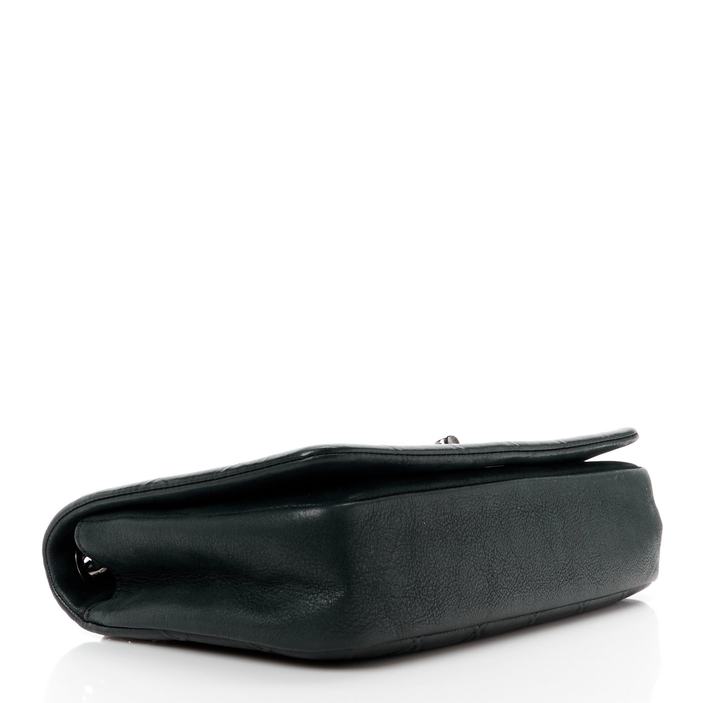 Calfskin Diamond Embossed New Chic Flap Black