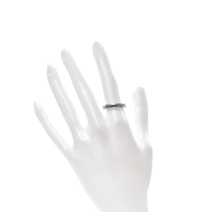 Tiffany Platinum Diamond 3mm Channel-Set Eternity Band Ring 51 5.75 2 of 5