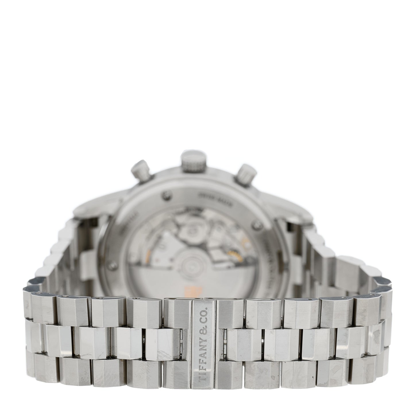 Stainless Steel 42mm CT60 Chronograph Automatic Watch Blue