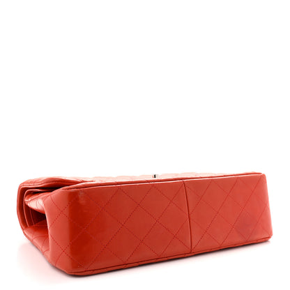 Chanel Lambskin Quilted Jumbo Double Flap Red 4 of 12