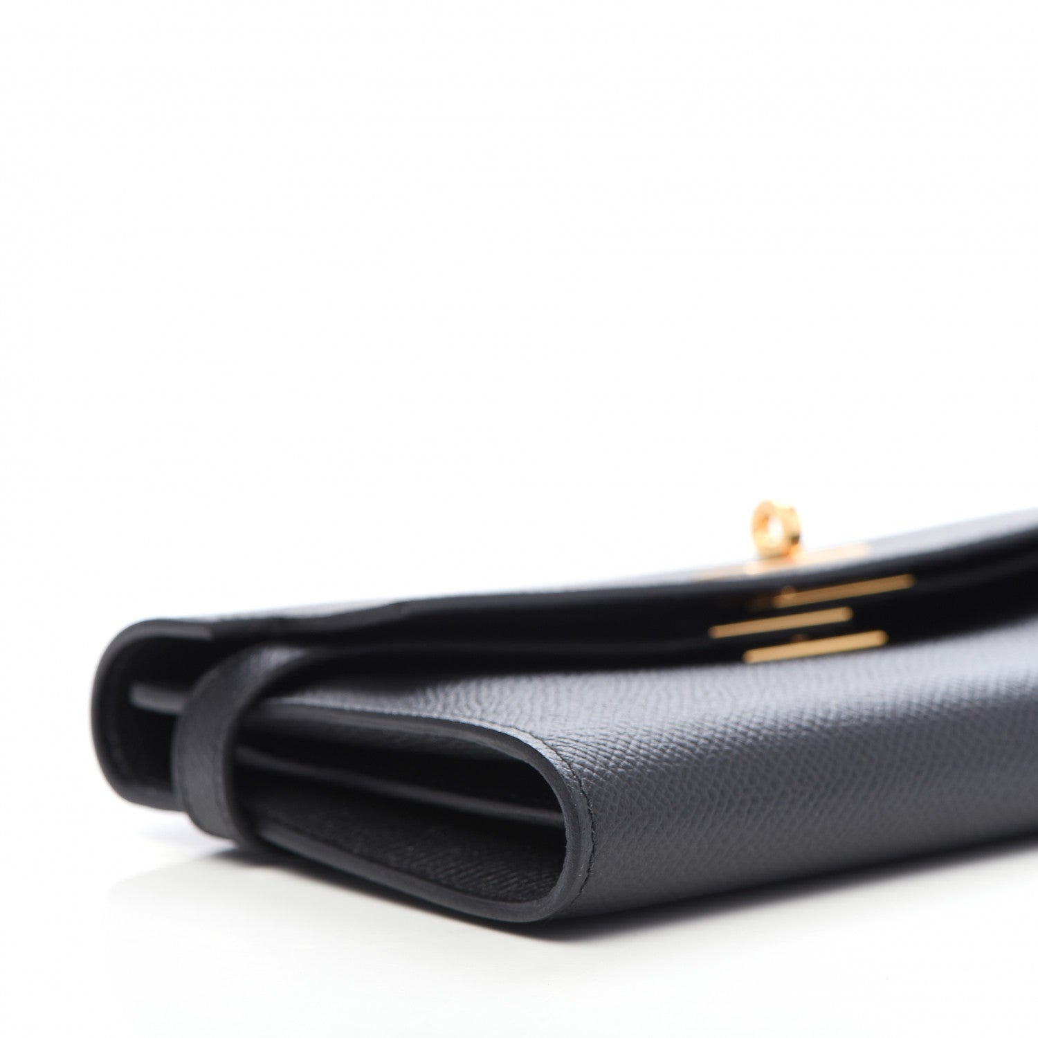 Hermes Epsom Kelly Longue Wallet Black 6 of 9