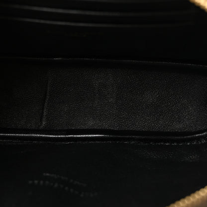Saint Laurent Calfskin Matelasse Monogram Mini Lou Camera Bag Light Musk 5 of 10