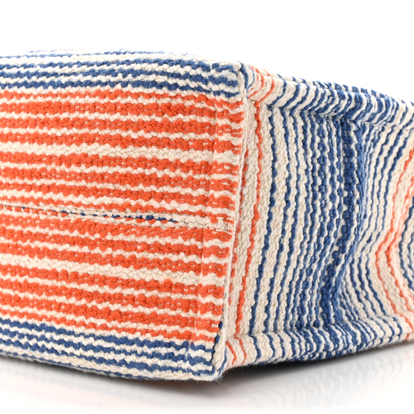 Jacquard Striped Small Cabas Multicolor