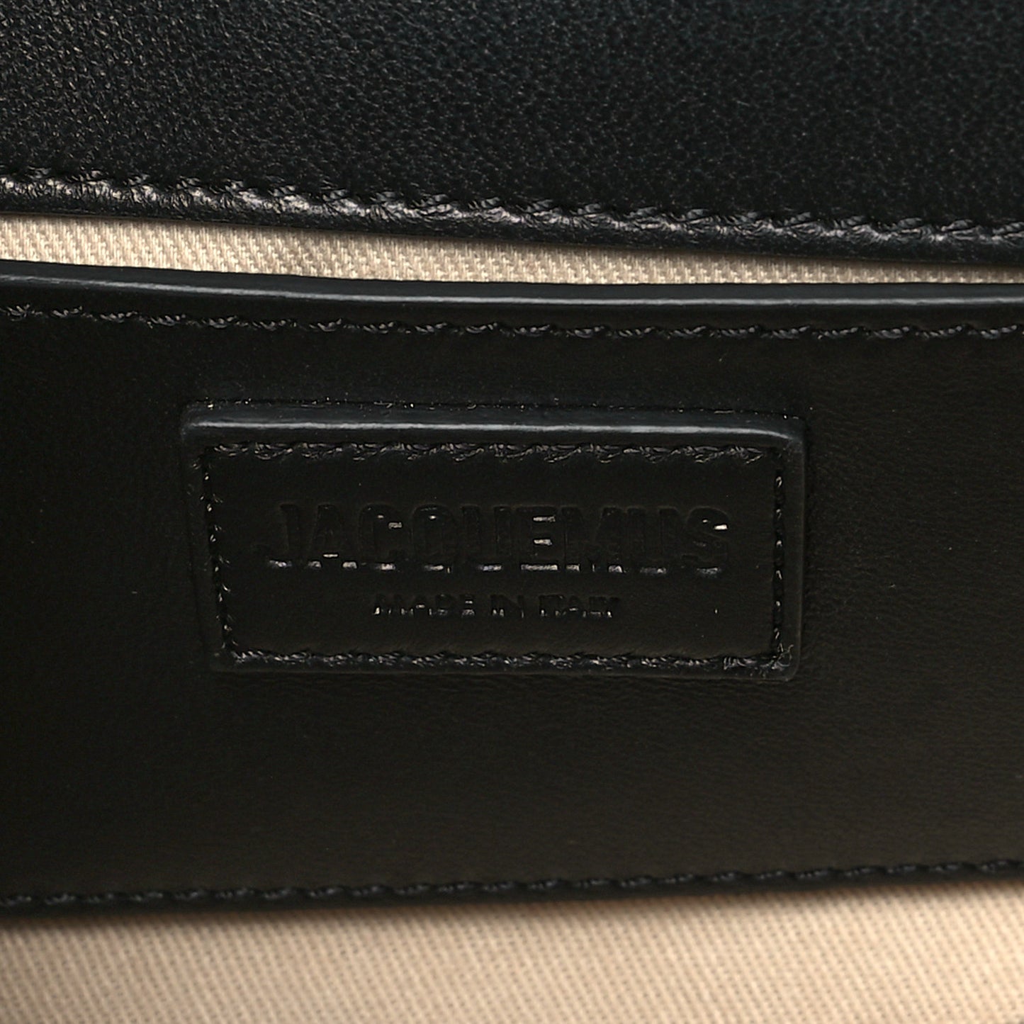 Padded Lambskin Le Bambimou Black