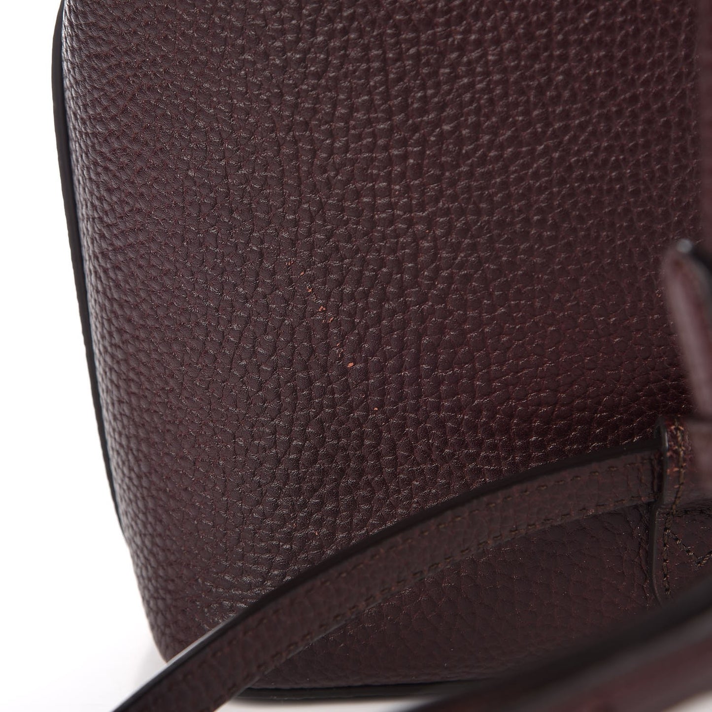 Classic Grain Calfskin Mini Bayswater Backpack Oxblood