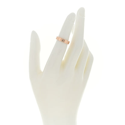 Gucci 18K Rose Gold 4mm Icon Thin Band Ring 47 4 2 of 4