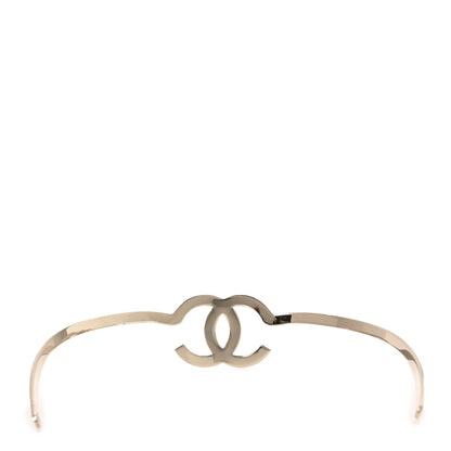 Chanel Metal CC Headband Light Gold 3 of 8