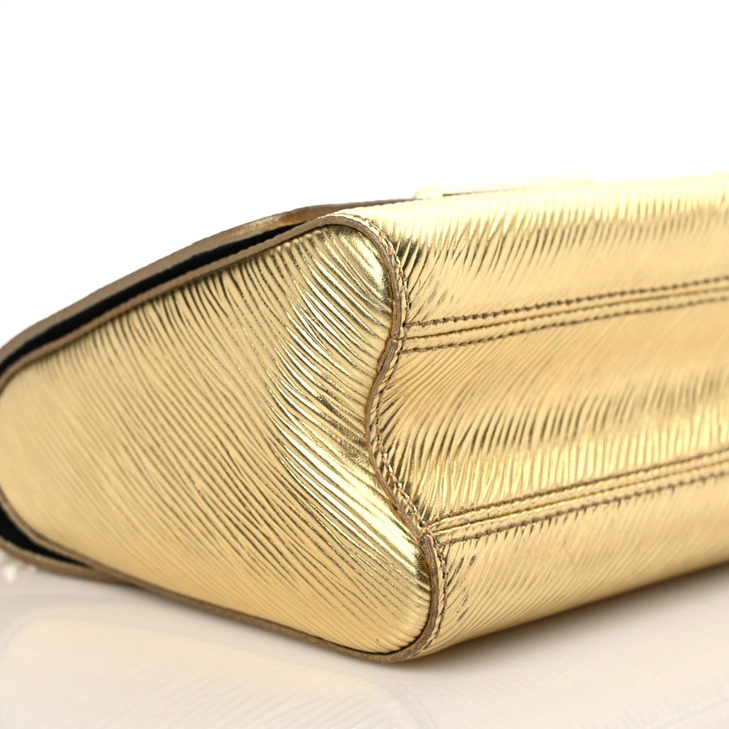 Epi Twist Shoulder Bag PM Gold