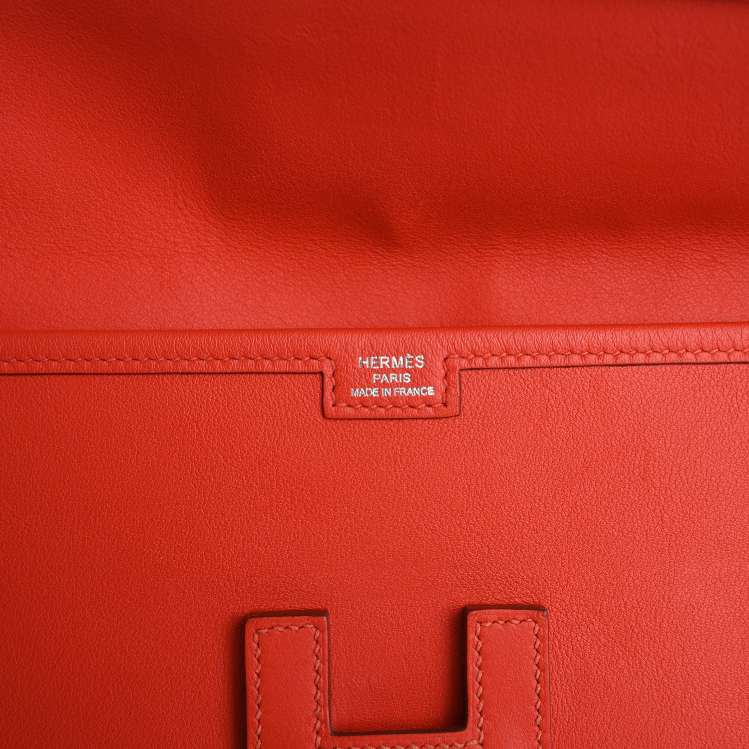 Hermes Swift Jige Elan 29 Clutch Capucine 6 of 10