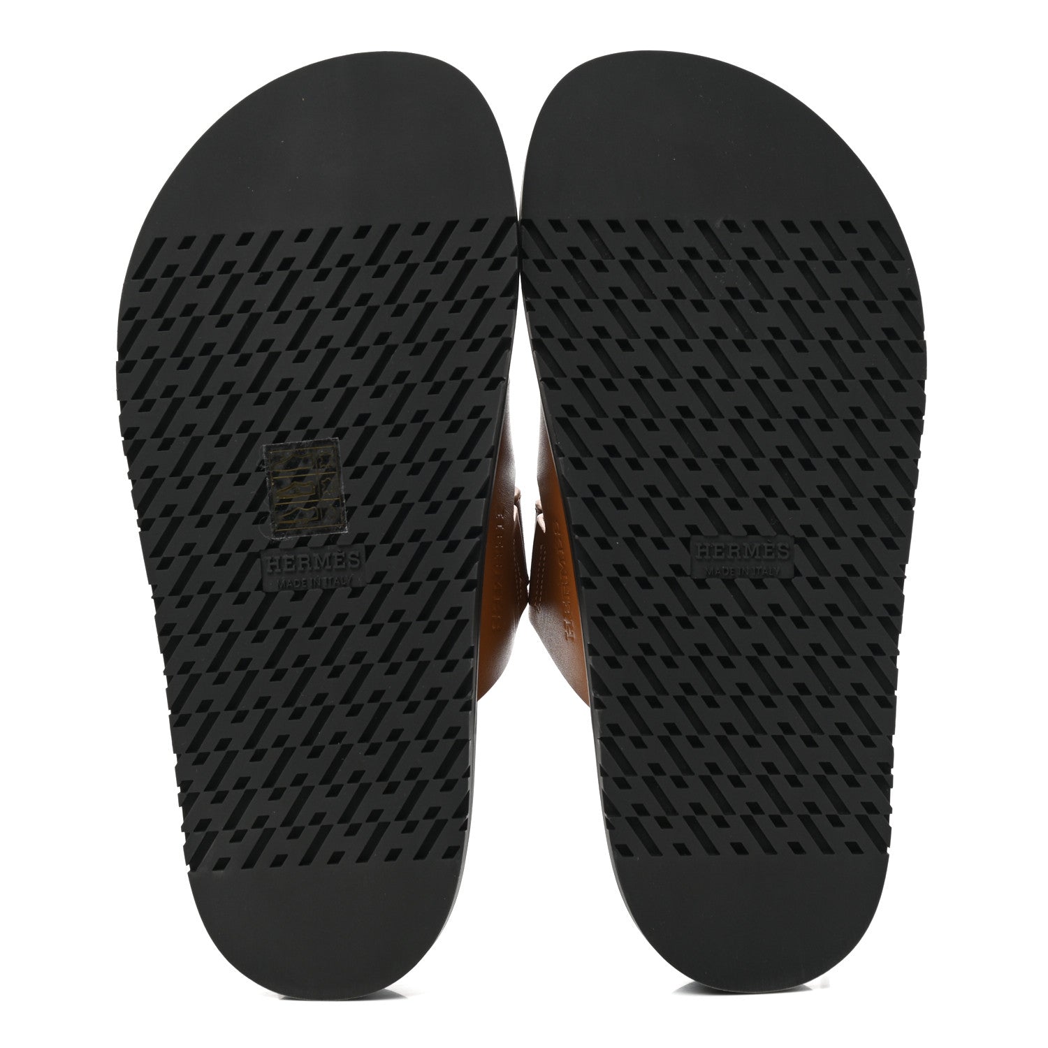 Hermes Calfskin Womens Chypre Sandals 37 Naturel 5 of 8