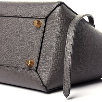 Celine Grained Calfskin Mini Belt Bag Grey 8 of 13