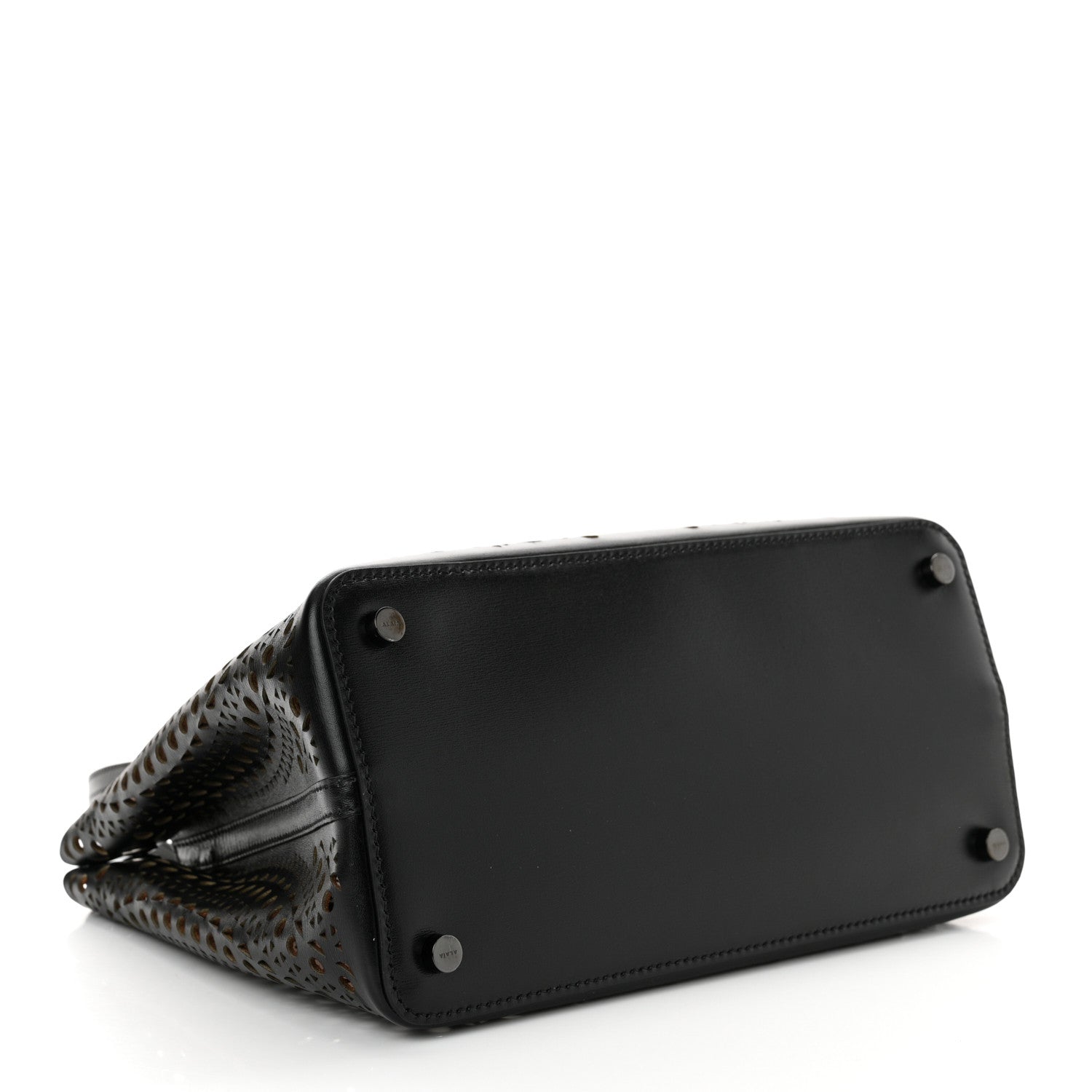 Alaia Lux Calfskin Vienne Mina 25 Bag Black 5 of 10