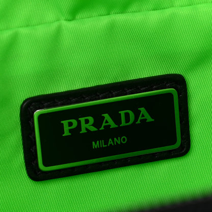 Prada Tessuto Nylon Belt Bag Black Verde 5 of 9