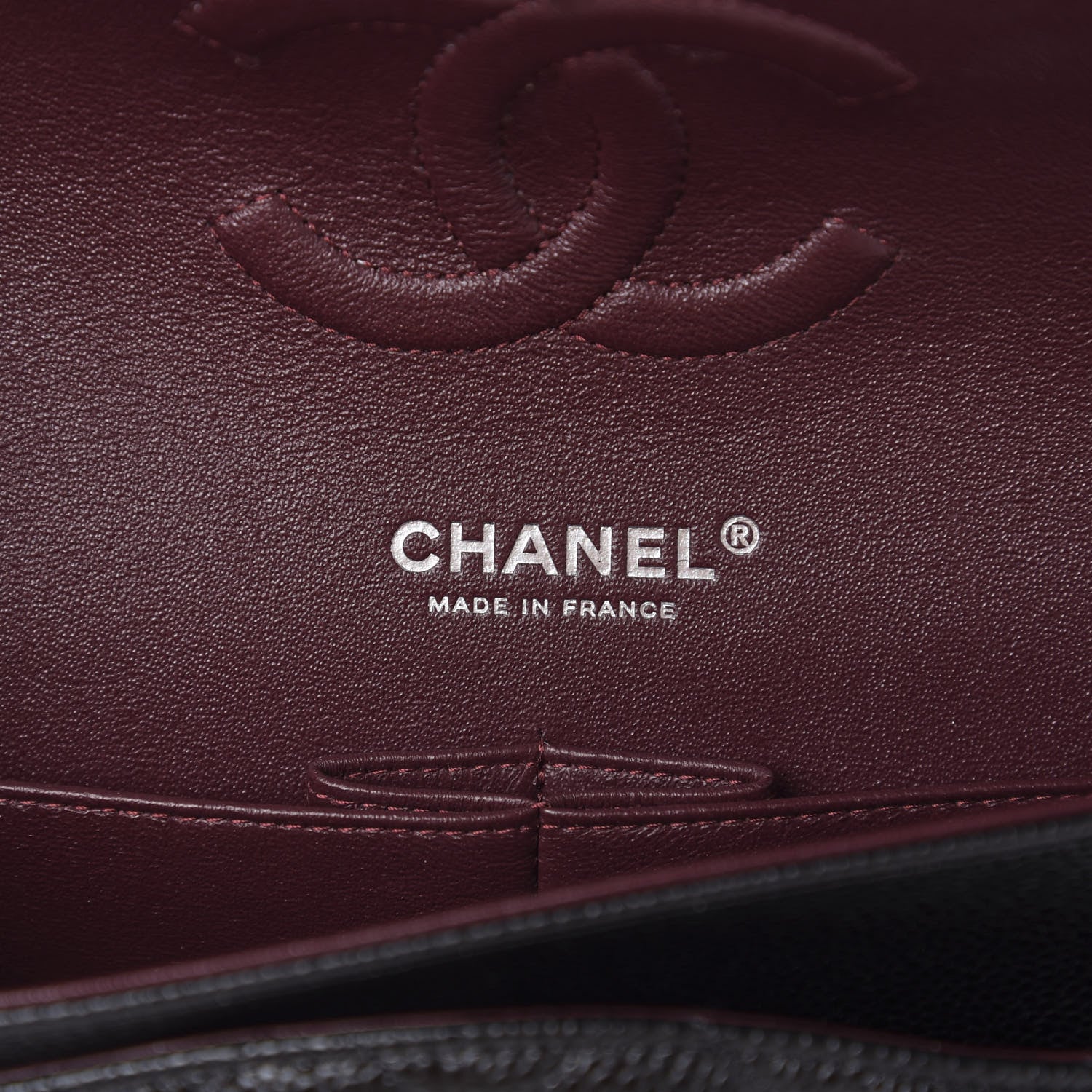 Chanel Caviar Quilted Medium Double Flap Black 7 of 11