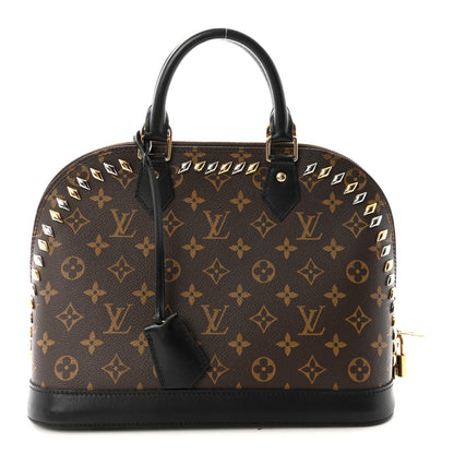 Louis Vuitton Monogram Metal Stones Alma PM 1 of 9