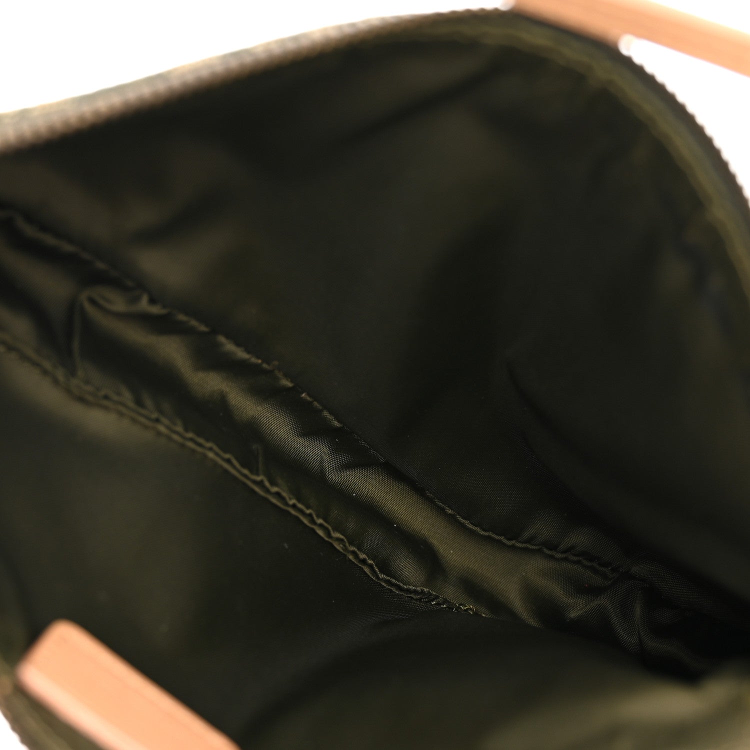 Christian Dior Monogram Mini Saddle Pochette Green 5 of 15