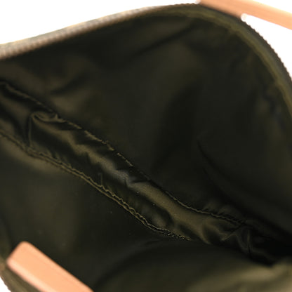 Christian Dior Monogram Mini Saddle Pochette Green 5 of 15