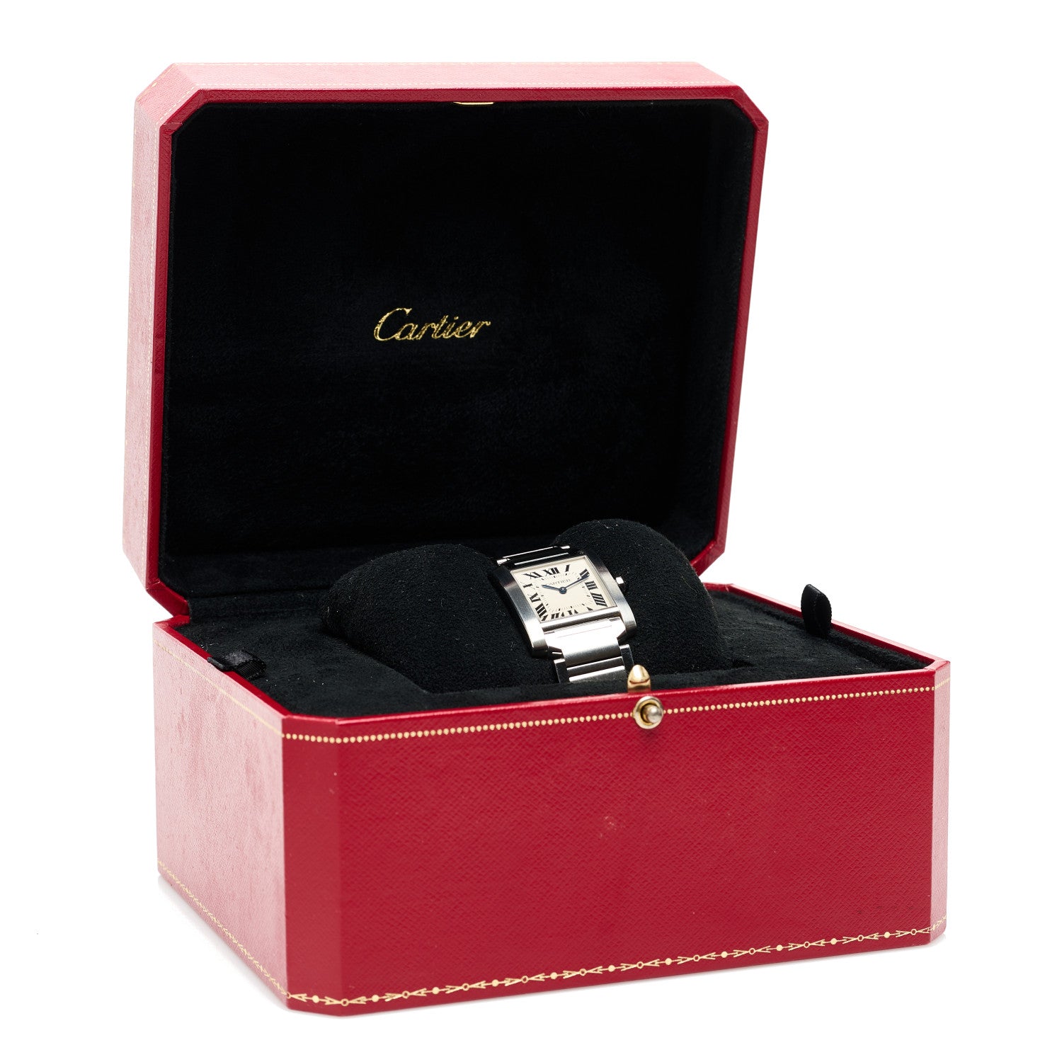 Cartier Stainless Steel 25mm Tank Francaise Quartz Watch 5 of 6