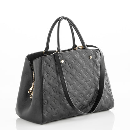 Louis Vuitton Empreinte Montaigne GM Black 3 of 7