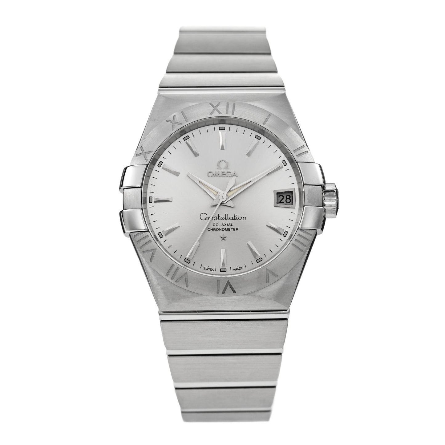 Stainless Steel 38mm Constellation Chronometer Automatic Watch 123.10.38.21.02.001