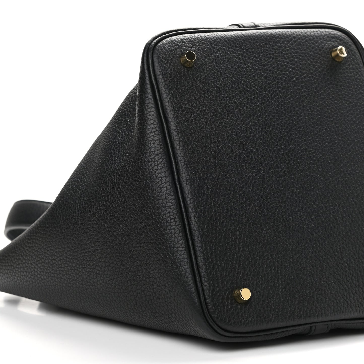 Taurillon Clemence Picotin Lock 22 MM Black