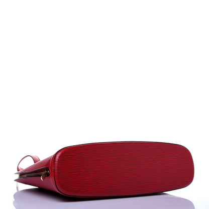 Louis Vuitton Epi Lussac Castillan Red 4 of 10