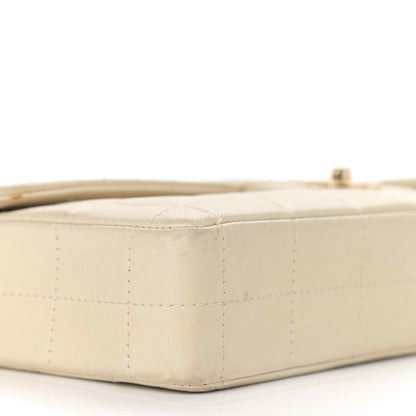 Chanel Lambskin East West Chocolate Bar Flap Ivory 6 of 17