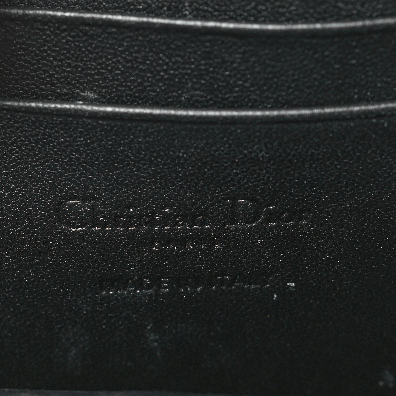 Christian Dior Lambskin Cannage Lady Dior Phone Holder Black 6 of 10