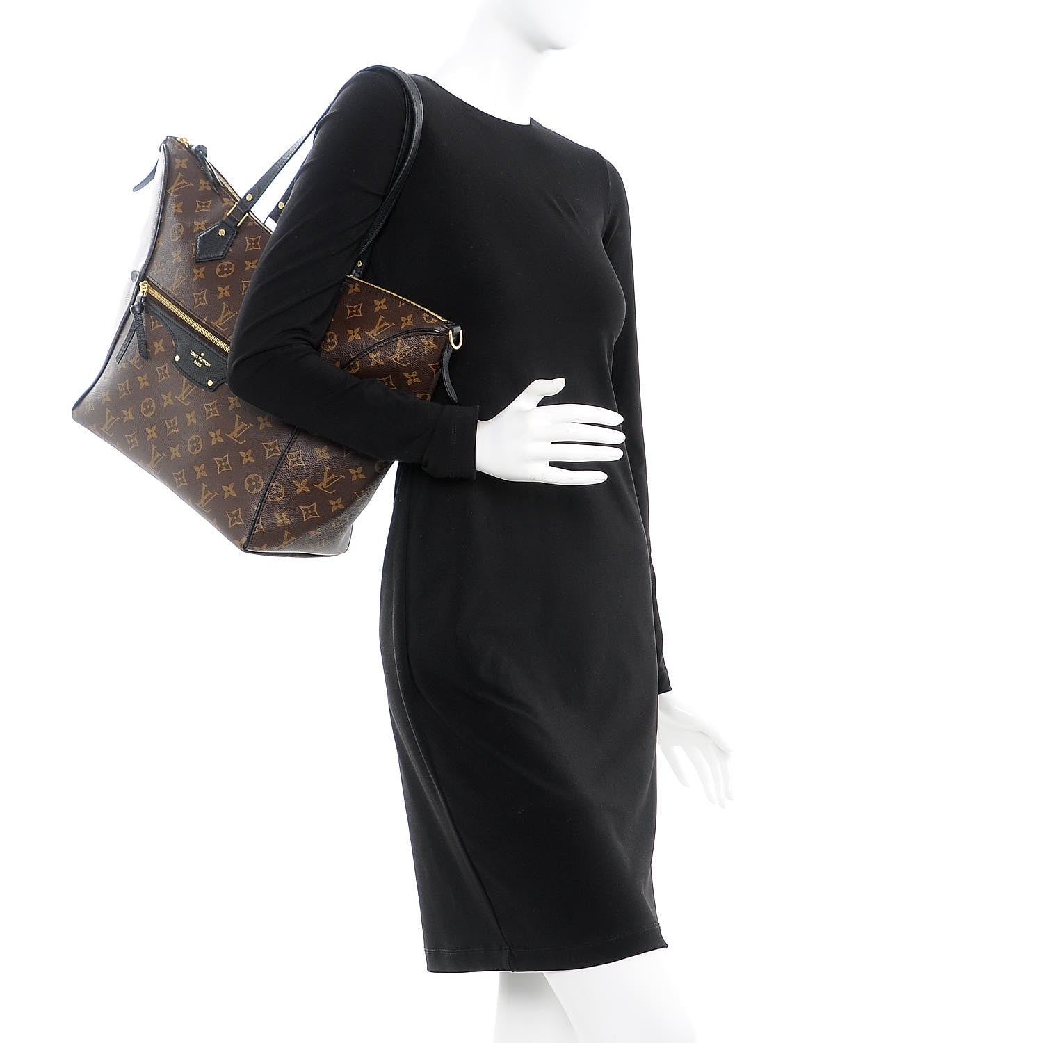 Louis Vuitton Monogram Tournelle MM Black 3 of 8