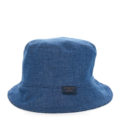 Louis Vuitton Monogram Denim Reversible Everyday Bucket Hat M Blue 15 of 17