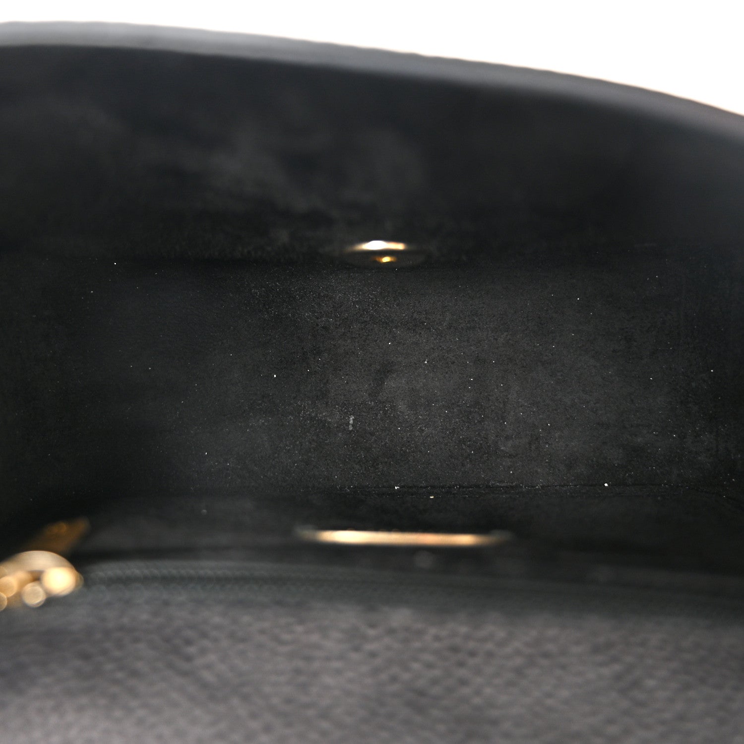 Chanel Grained Calfskin Mini Square Classic Pure Flap Black 5 of 11