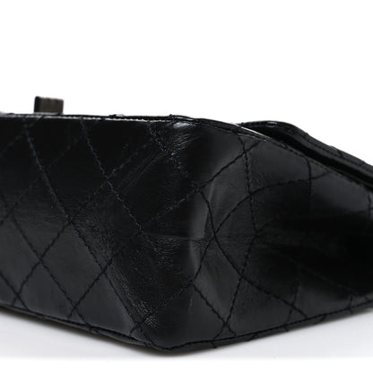 Chanel Aged Calfskin Quilted 2.55 Reissue 225 Flap  So Black 10 of 10