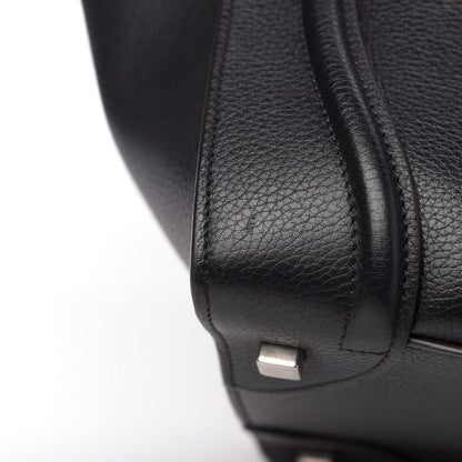 Celine Drummed Calfskin Mini Luggage Black 13 of 15