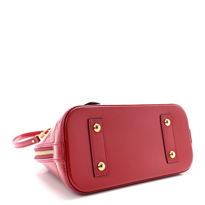 Louis Vuitton Vernis Alma BB Pomme D'Amour 4 of 9