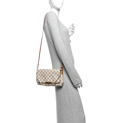 Louis Vuitton Damier Azur Favorite MM 2 of 11