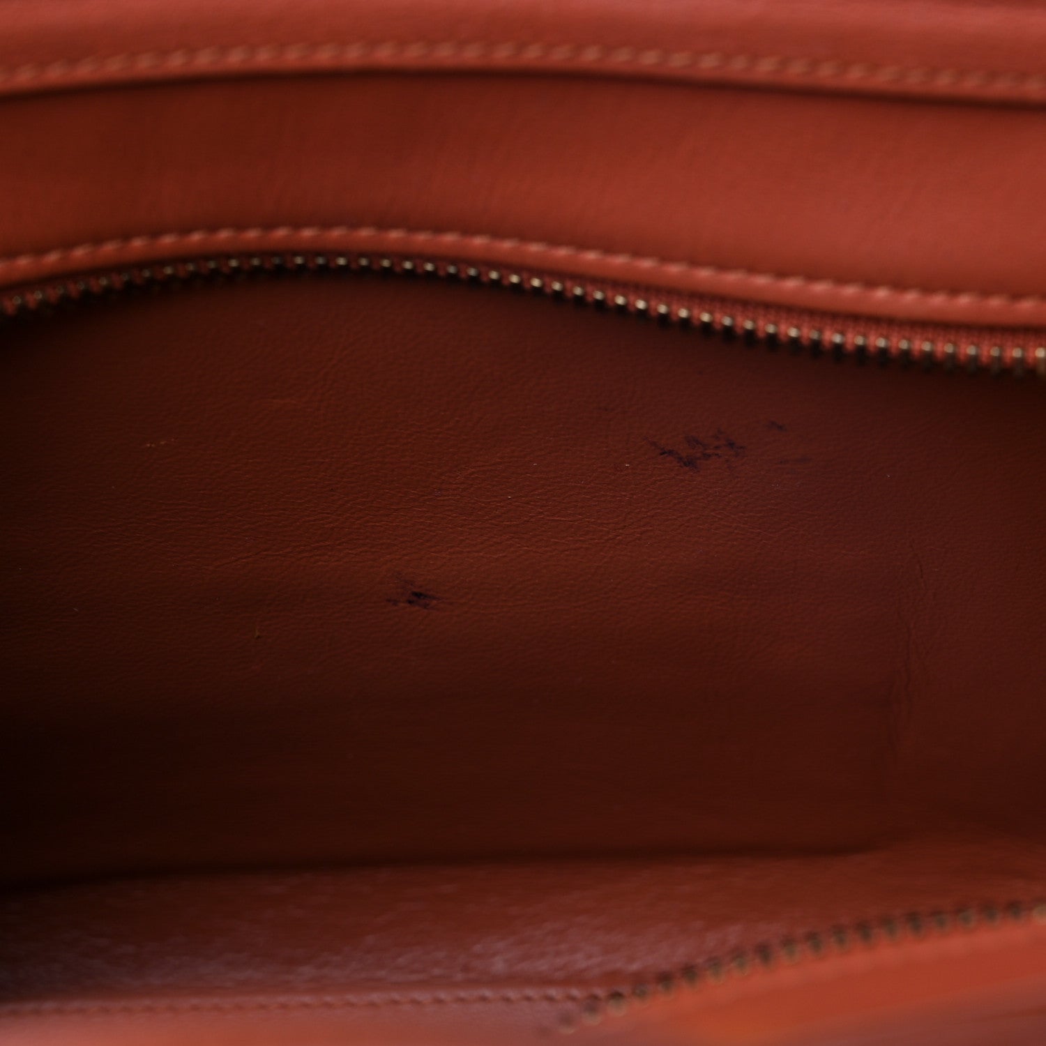 Celine Smooth Calfskin Nano Luggage Terracotta 14 of 18