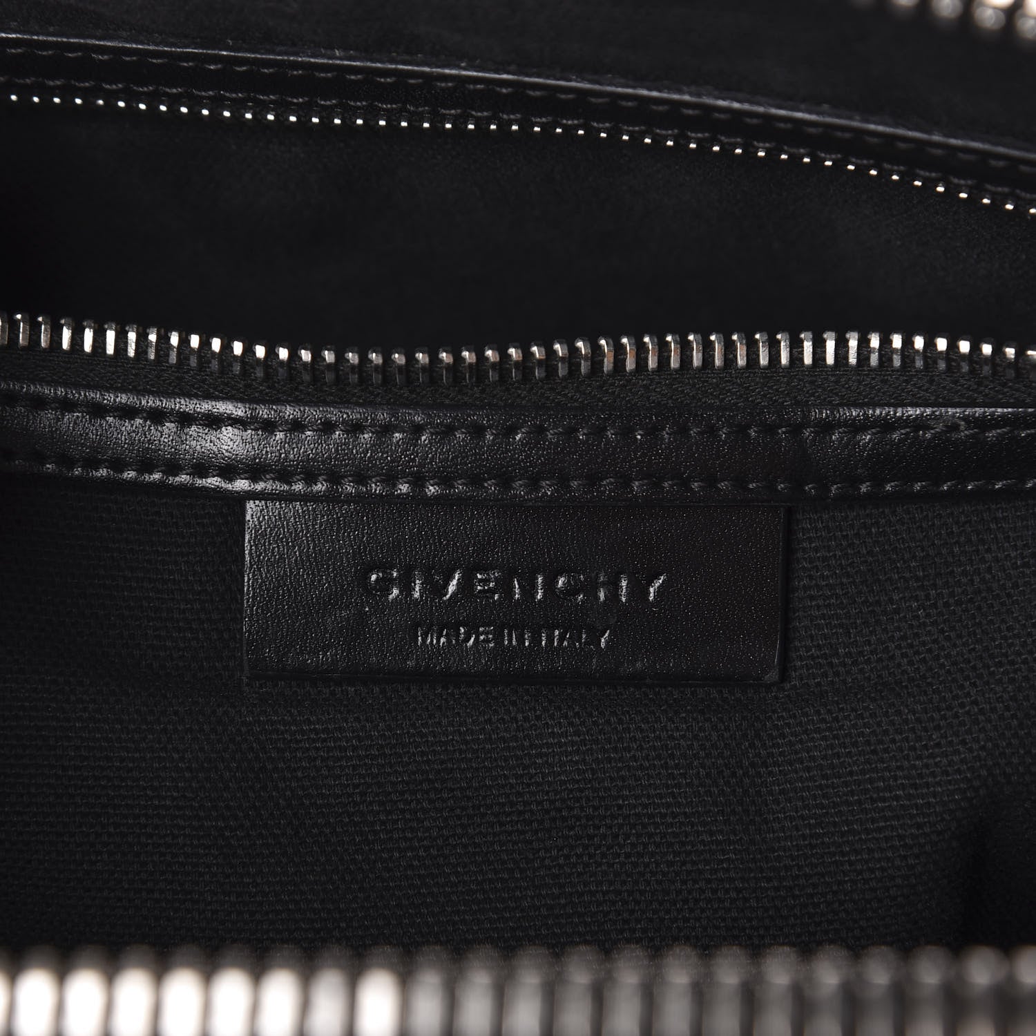 Givenchy Shiny Lord Calfskin Medium Antigona Black 7 of 10