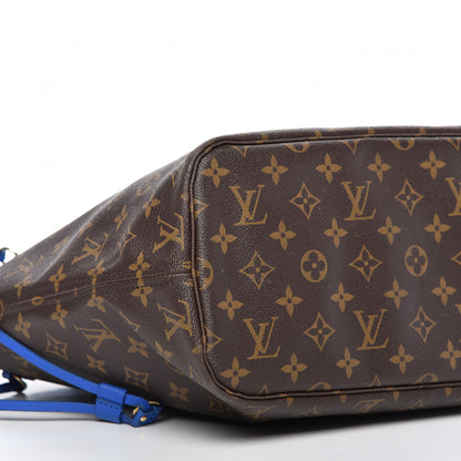 Louis Vuitton Monogram Articles de Voyage Ikat Neverfull MM Grand Blue 6 of 14
