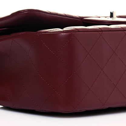 Chanel Lambskin Quilted Jumbo Double Flap Burgundy 9 of 15