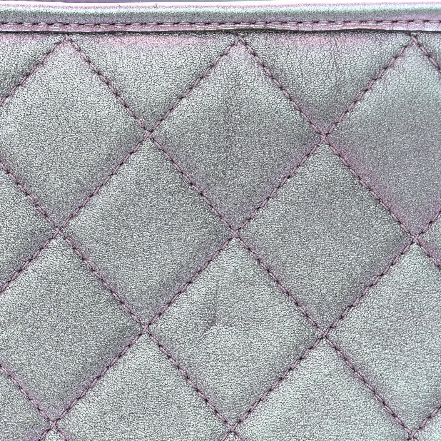 Chanel Iridescent Lambskin Calfskin Quilted Medium Gabrielle Hobo Light Purple 11 of 11