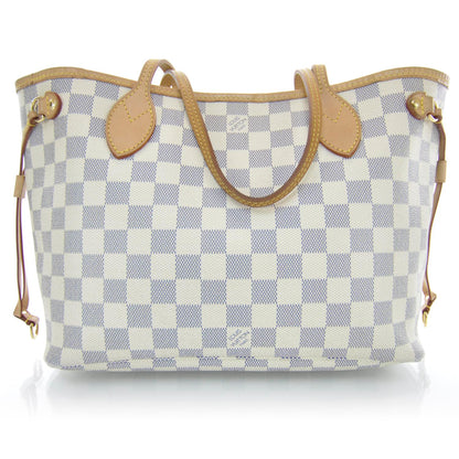 Louis Vuitton Damier Azur Neverfull PM 3 of 9