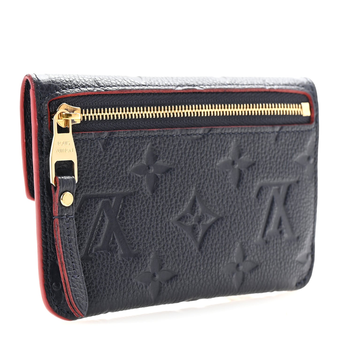 Empreinte Key Pouch Marine Rouge