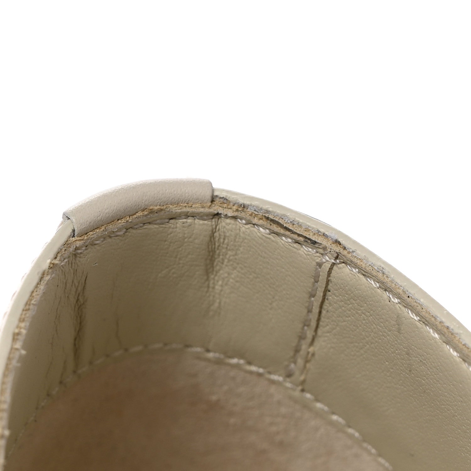 Hermes Calfskin Hoxton Oxford 36.5 Beige Glaise 9 of 9
