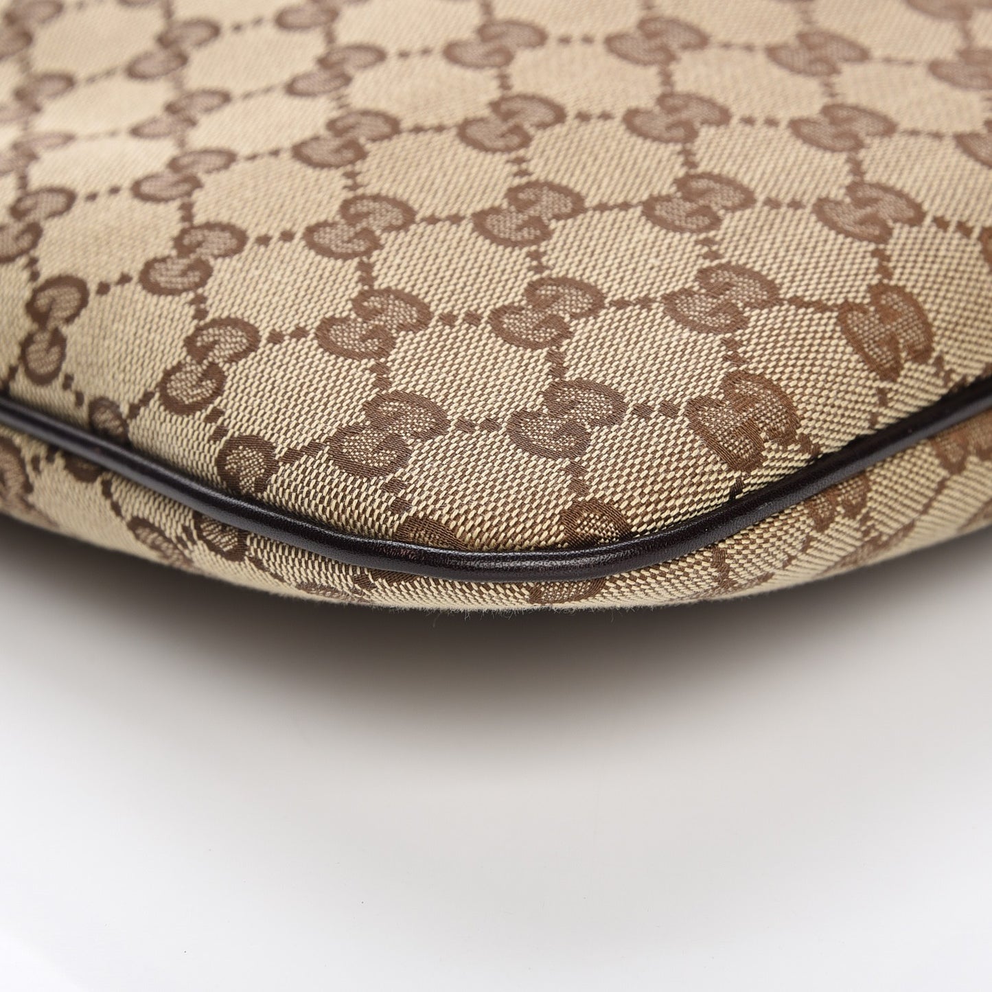 Monogram Medium New Britt Hobo Dark Brown