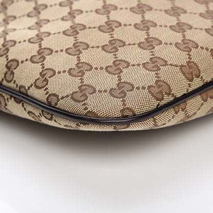 Gucci Monogram Medium New Britt Hobo Dark Brown 9 of 9